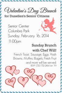 Valentine's Day Senior Brunch 2/15/2014