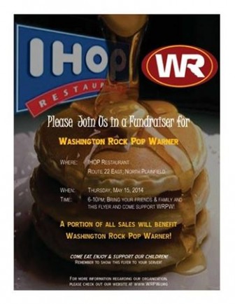 Washington Rock IHOP fundraiser 2014