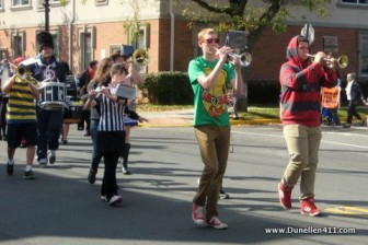 Dunellen Halloween parade, October 26, 2014