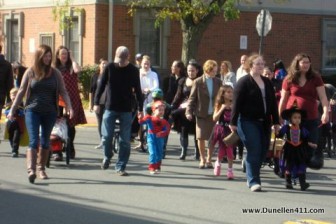 Dunellen Halloween parade, October 26, 2014