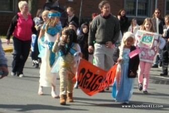 Dunellen Halloween parade, October 26, 2014