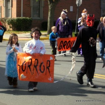 Dunellen Halloween parade, October 26, 2014