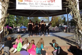 Washington Rock Ballet performs at Dunellen HarvestFest.