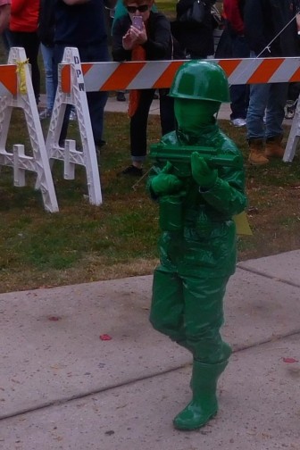 First place in the original category: Eddie the toy soldier.