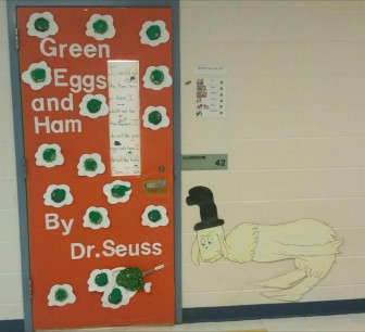 Read Across America Dr. Seuss Decorated Classroom Door