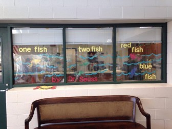 Read Across America Dr. Seuss Decorated Classroom Window