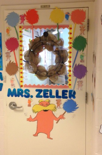 Read Across America Dr. Seuss Decorated Classroom Door