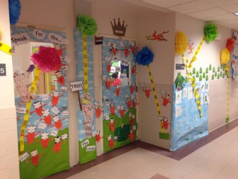 Read Across America Dr. Seuss Decorated Classroom Door