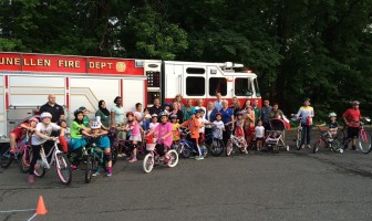 Participants and event volunteers gather at the annual All Wheeled Sports Rodeo.