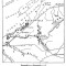 Old map showing Native American sites in Midelsex, Somerset and Union Counties.